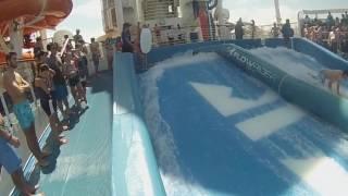 Liberty of The Seas FlowRider Bikini Fail!!