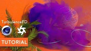 Turbulence FD smoke in Octane Render - C4D tutorial