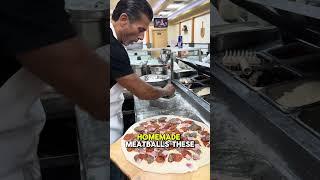 The boss makes a Meat Lovers Stuffed Pizza! 