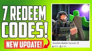 Zombie Battle Tycoon CODES 2024 - EVERY WORKING CODES | ALL ROBLOX CODES