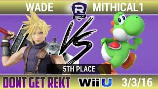 Don't Get RekT #2 - 5th Place: Wade (Cloud) v. Mithical1 (Yoshi)
