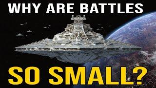 Why are Star Wars Battles SO SMALL?