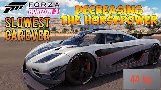 Forza Horizon 3 - Koenigsegg With 44HP - Slowest Car Ever? - Dev Build