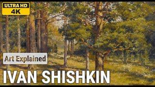 Ivan Shishkin: A collection of 10 oil paintings with title and year, 1885-1887 [4K]