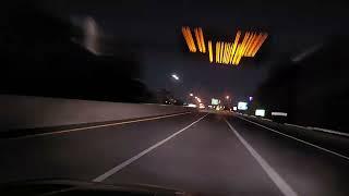 WARP SPEED ACTIVATE IN THE TRAILBLAZER: BALTIMORE CITY AT NIGHT