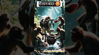 शैतान बंदर । ......... A cow  Story.