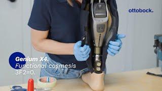 Genium X4. Functional cosmesis 3F2=0. | Ottobock Professionals