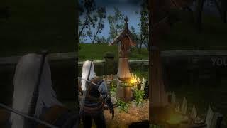 СТОИТ ЛИ ИГРАТЬ В ВЕДЬМАК I В 2023? #игры #witcher #shorts