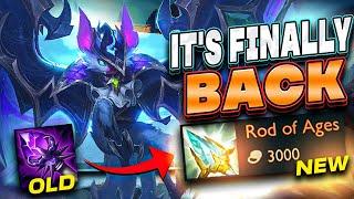 Rod Of Ages (NEW) Anivia Is BACK! - League Of Legends