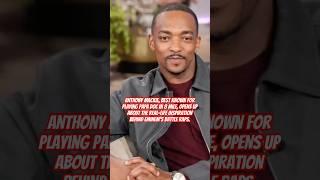 Anthony Mackie Reveals Shocking Origin of Eminem’s “8 Mile” Disses! #anthonymackie #eminem #shorts