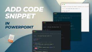 How to Display Code in Microsoft PowerPoint or Word [2024]