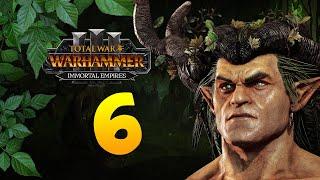 Орион на охоте в Total War Warhammer 3 - прохождение за лесных эльфов - часть 6