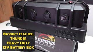 Thunder Heavy Duty 12V Battery Box | Accelerate Auto Electrics & Air Conditioning