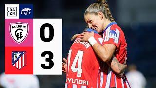 Madrid CFF vs Atlético de Madrid (0-3) | Resumen y goles | Highlights Liga F