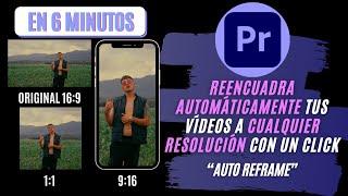 How to do AUTO REFRAME | Adobe Premiere Pro Tutorial