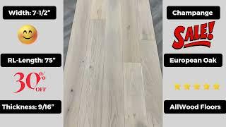 Champagne Oak Allwood Floors - SUPPER SALE