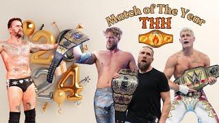 Will Ospreay vs Bryan Danielson! Cody Rhodes vs Roman Reigns! | THH's Top 10 Best Matches of 2024