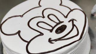 mickey mouse cake tutorial | Birth Day Cake Design | All Super Cake