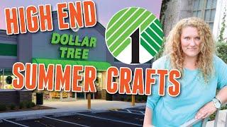 Make these (EASY) Farmhouse Crafts to SAVE MONEY this Summer | Dollar Tree DIYs
