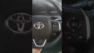 Toyota Sienta hybrid. Рулевая колонка с регулировкой вылета.