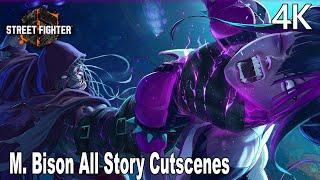 Street Fighter 6 All M. Bison Story Cutscenes 4K