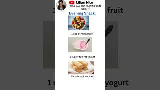 MY FULL DAY WEIGHT GAIN DIET PLAN #shorts how to gain weight for skinny girls and guys