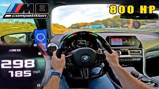 800HP BMW M8 is FASTER than a FERRARI F12 on AUTOBAHN!