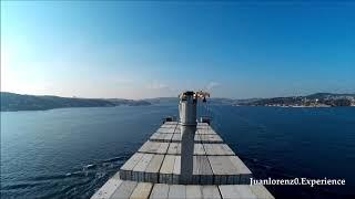 Passing bosphorus strait, Turkey | timelapse, daytime