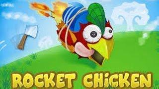 Rocket Chicken (Fly Without Wings) iPhone/iPad GamePlay