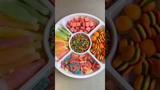 Most Popular Candies Platter #shorts #short #asmr #platter #candy #nerds #starburst #candyfunhouse