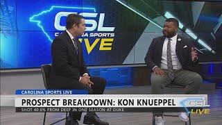 Hornets broadcaster Sam Farber breaks down Duke's Kon Knueppel