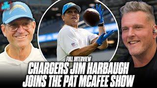 Jim Harbaugh Praises Justin Herbert & Chargers Toughness After Week 10 Win | Pat McAfee Show