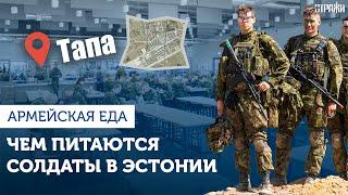 Столовая Тапа - как питаются в эстонской армии? 