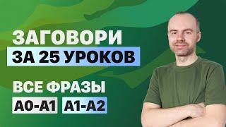 РАЗГОВОРНЫЙ АНГЛИЙСКИЙ ЯЗЫК – ВСЕ ФРАЗЫ. АНГЛИЙСКОГО ЯЗЫКА. ВСЕ УРОКИ. АНГЛИЙСКИЙ ЯЗЫК С НУЛЯ A0 A2