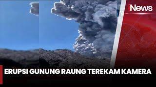 Erupsi Gunung Raung di Bondowoso Terekam Kamera Pendaki - iNews Room 25/12