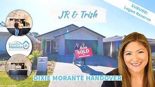 JR and Trish Handover- Dixie Morante Vision Homes Real Estate