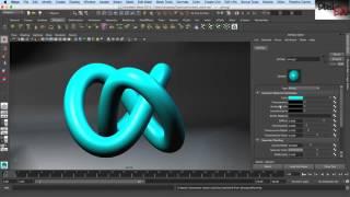 Using the Hypershade editor in Maya 2016 Part 1