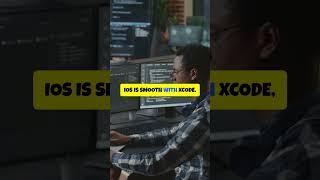iOS vs Android Coding WAR!  #coding #androiddev #iosdev #shorts