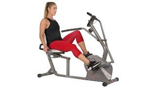 Sunny Health & Fitness SF-RB4936 - Best Cross Trainer Magnetic Recumbent Bike Under $400