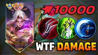 WTF DAMAGE‼️ HANABI CRITICAL ONE SHOT BUILD IS BACK!!( CRIT DAMAGE HACK! ) HANABI BEST BUILD 2024!