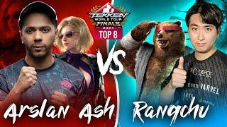 Arslan Ash (Nina) VS Rangchu (Kuma) - Top 8 - Tekken World Tour 2024