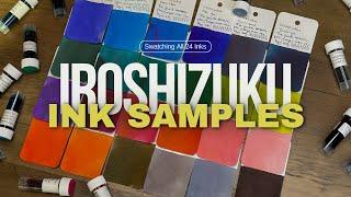 Swatching Pilot Iroshizuku Inks | May 2024