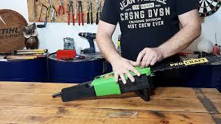 Electric Chain saw Procraft K2400 Unboxing