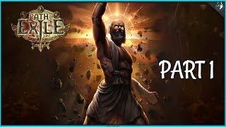 Path of Exile Part 1 - The Templar Intro | PS4 Pro Gameplay