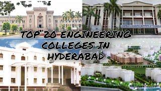 TOP 20 ENGINEERING COLLEGES IN TELANGANA(HYDERABAD)