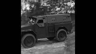 1962 British Army Vehicle Display  #history  #military  #vehicles #army #technology  #retro