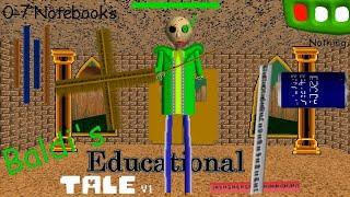 Baldi's Educational Tale: Baldi Wants To Kill You - Baldi's Basics V1.4.1 Mod