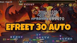 AUTO DWARVIN RUINS EFREET STAGE 30 EVENT GUIDE | INFINITE MAGIC RAID