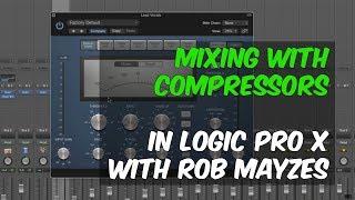 How to use stock compressors in Logic Pro X with Rob Mayzes - Warren Huart: Produce Like a Pro