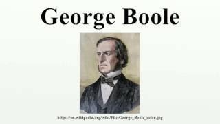 George Boole